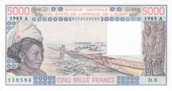 5000 Francs